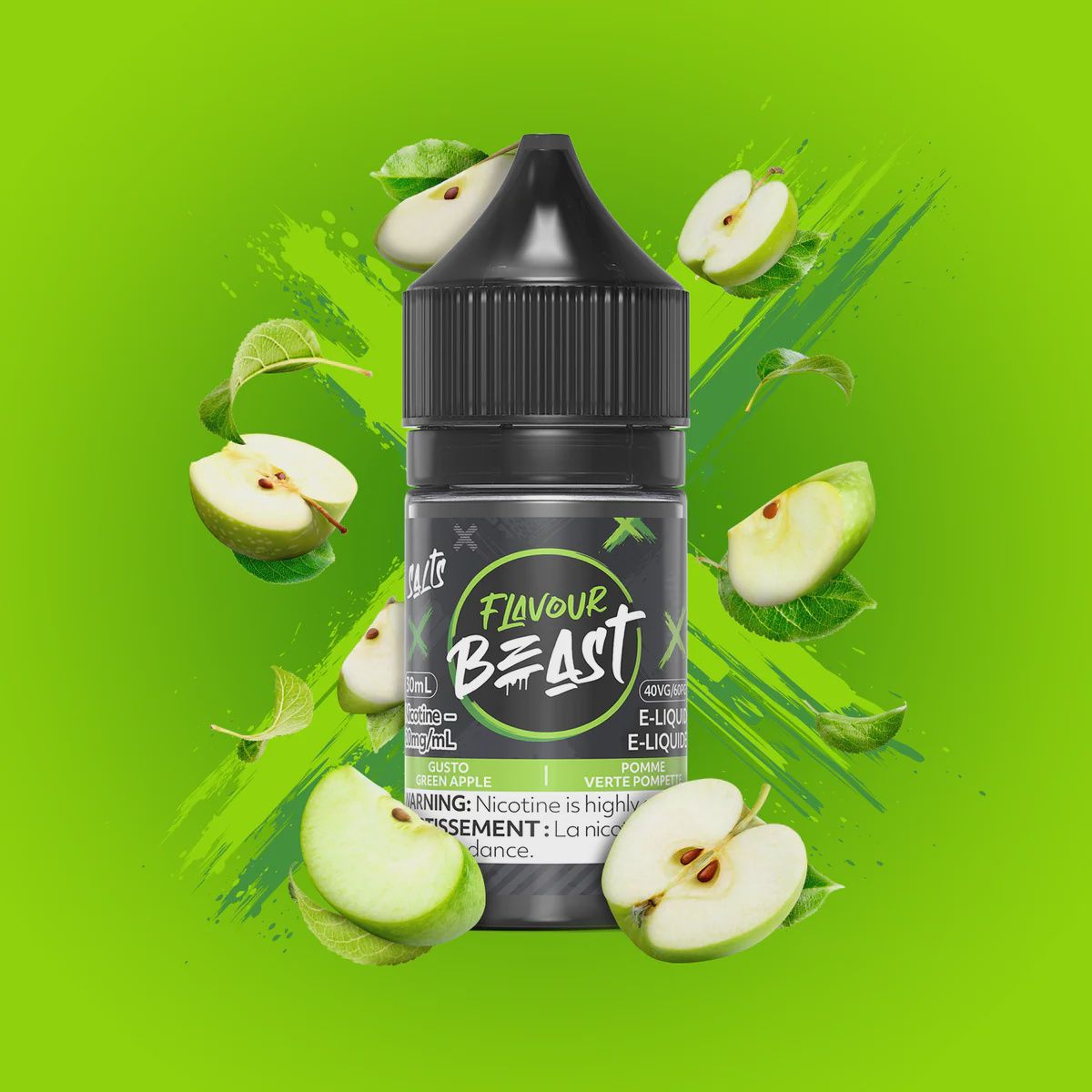 Flavour Beast - Gusto Green Apple - 10mg/30ml