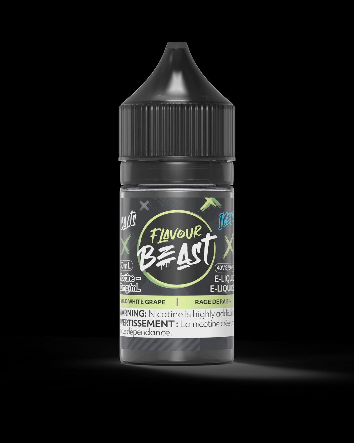 Flavour Beast - Wild White Grape Iced - 10mg/30ml
