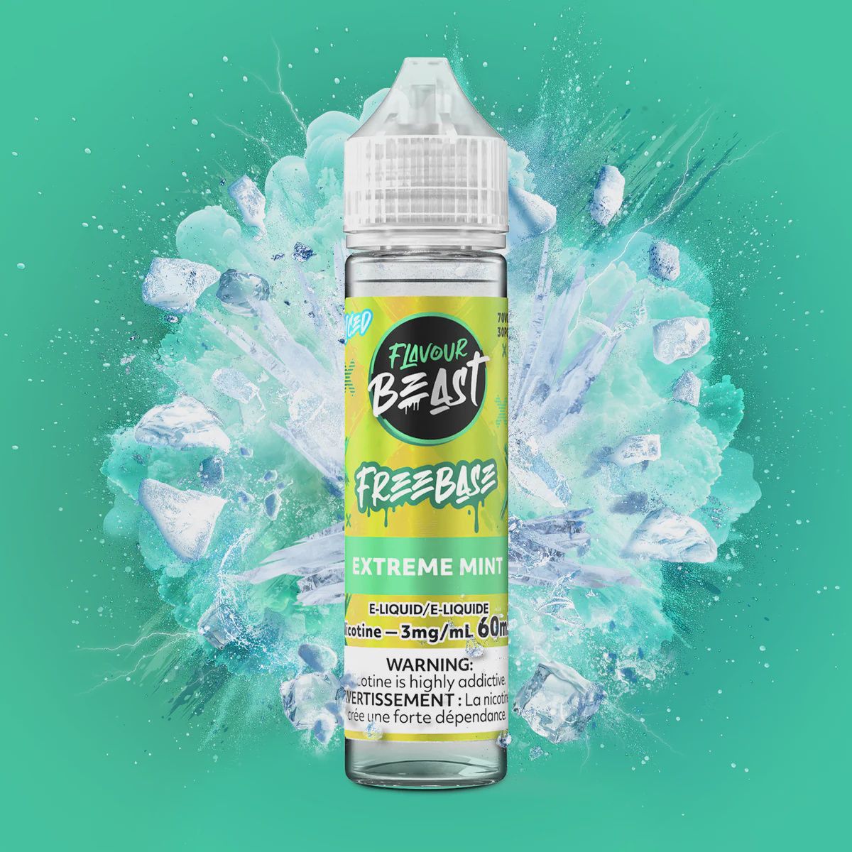 Flavour Beast - Extreme Mint Iced - 3mg/60ml