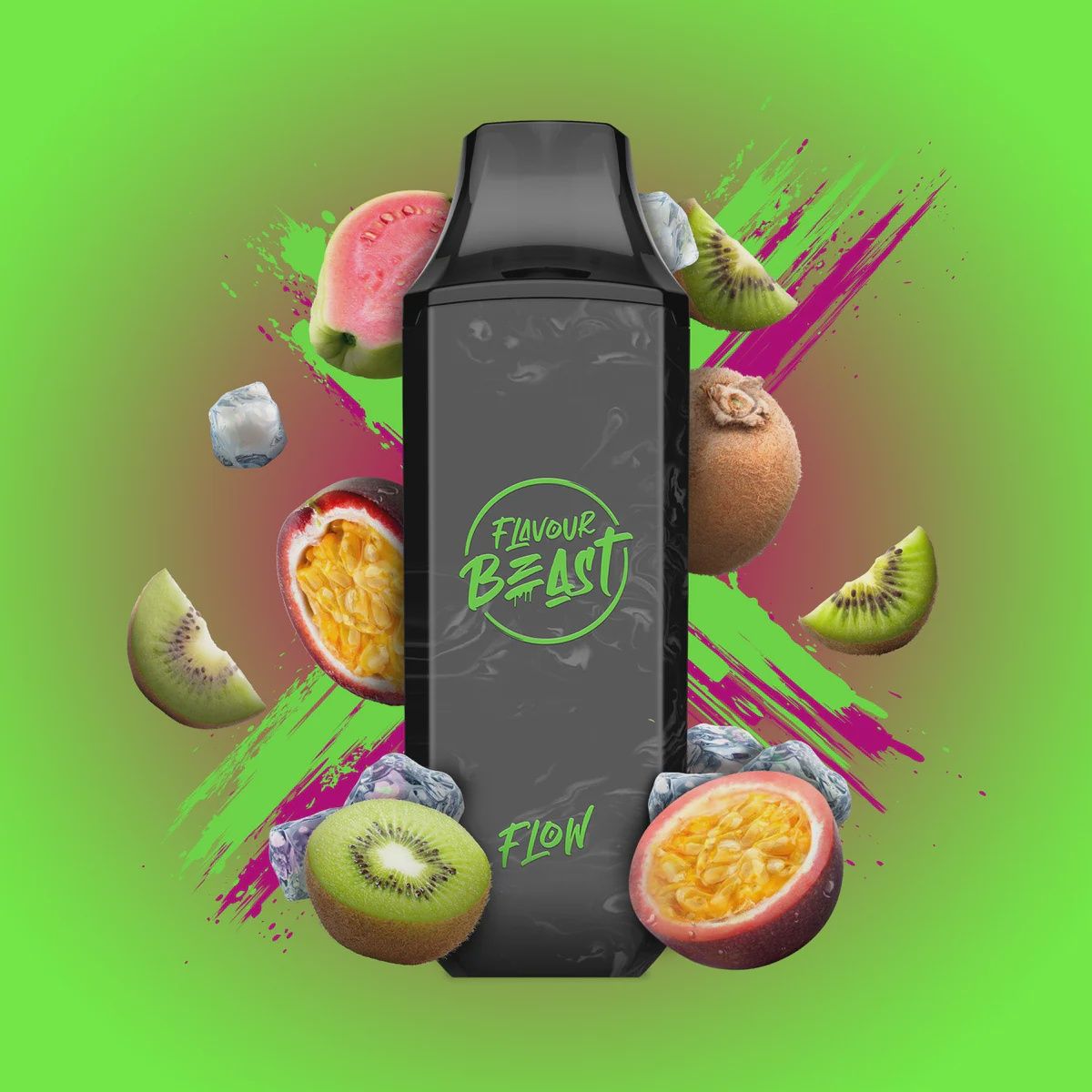 Flavour Beast Flow - Kewl Kiwi Passionfruit Iced - 5K