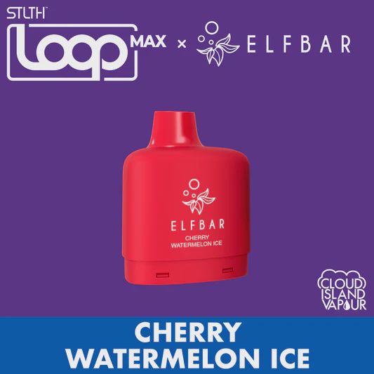 STLTH Loop Max  x  Elf Bar - Cherry Watermelon Ice - 50K