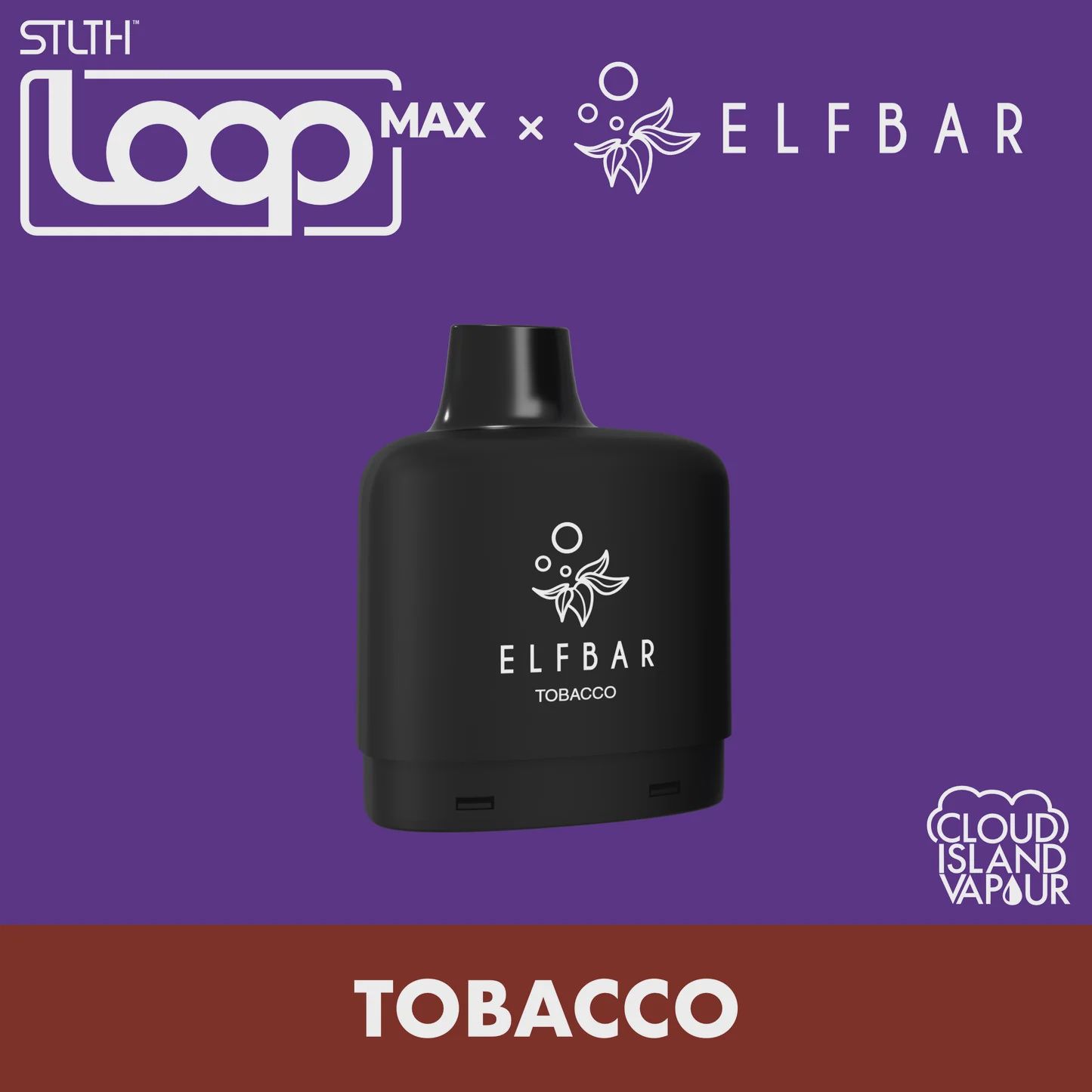 STLTH Loop Max  x  Elf Bar - Tobacco - 50K