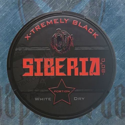 Siberia -80c - X-Tremely Black White Dry - 34mg