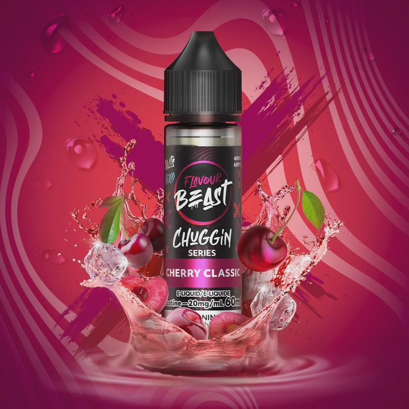 Flavour Beast - Chuggin' Cherry Classic Iced - 20mg/60ml