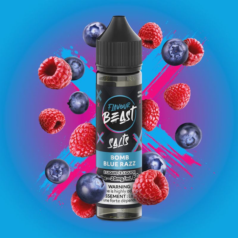 Flavour Beast - Bomb Blue Razz - 20mg/60ml