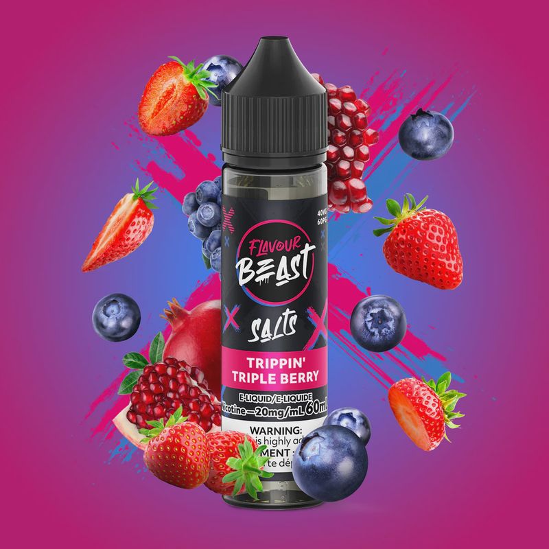 Flavour Beast - Trippin' Triple Berry - 20mg/60ml