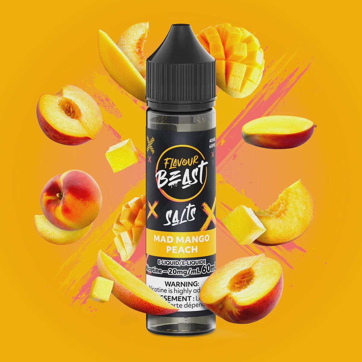 Flavour Beast - Mad Mango Peach - 20mg/60ml