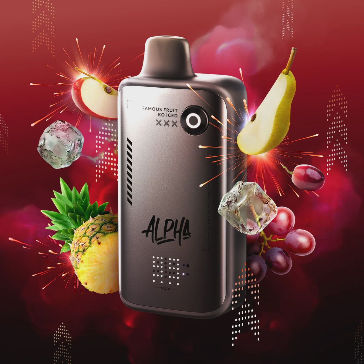 Flavour Beast Alpha - Famous Fruit KO Iced - 80K