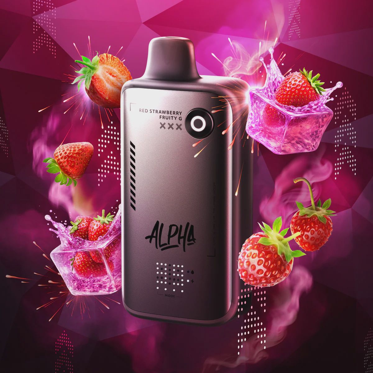 Flavour Beast Alpha - Red Strawberry Fruity G - 80K