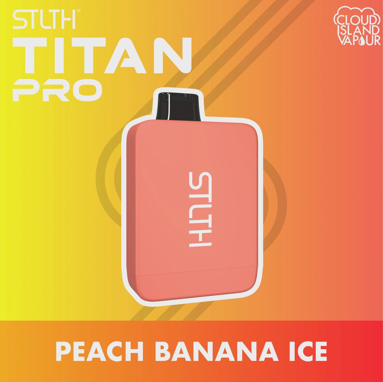 STLTH Titan Pro - Peach Banana Ice - 15K