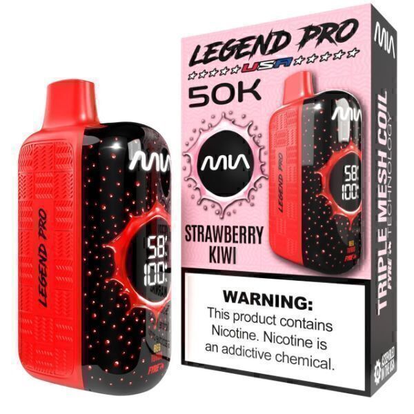 MIA Legend Pro 50K - Strawberry Kiwi - 5%
