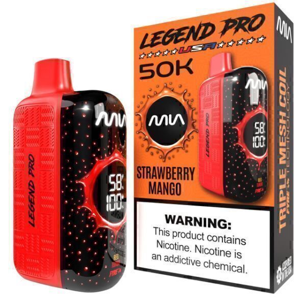 MIA Legend Pro 50K - Strawberry Mango - 5%