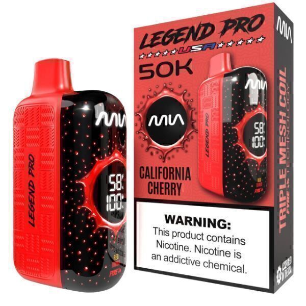 MIA Legend Pro 50K - California Cherry - 5%