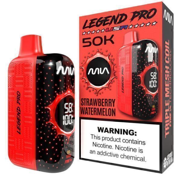 MIA Legend Pro 50K - Strawberry Watermelon - 5%