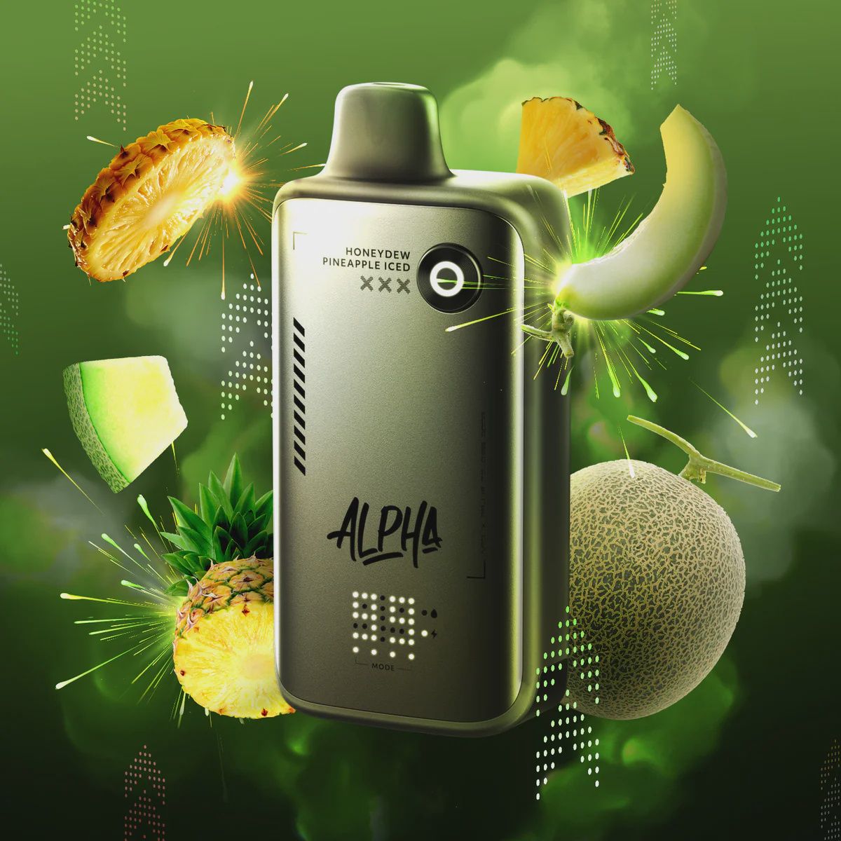 Flavour Beast Alpha - Honeydew Pineapple Iced - 80K