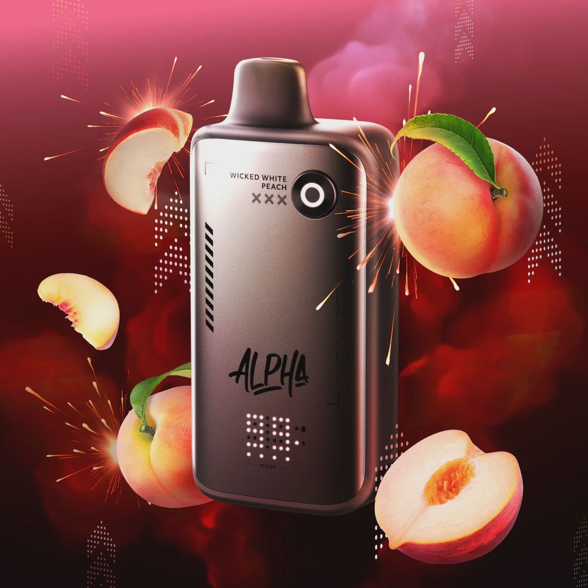 Flavour Beast Alpha - Wicked White Peach - 80K