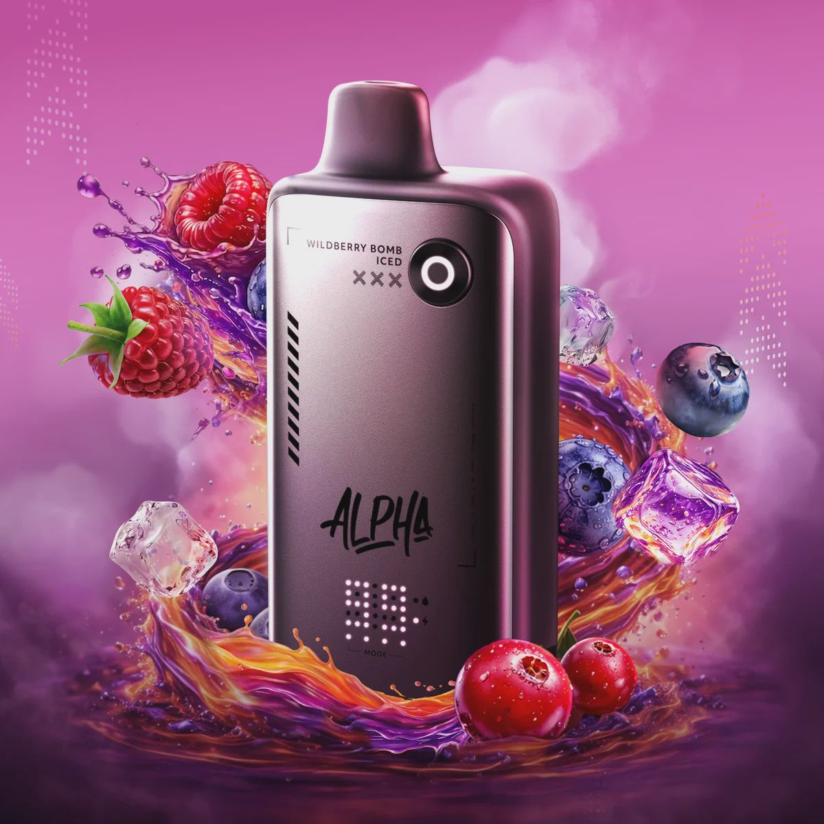 Flavour Beast Alpha - Blended Wild Berry Bomb Iced - 80K
