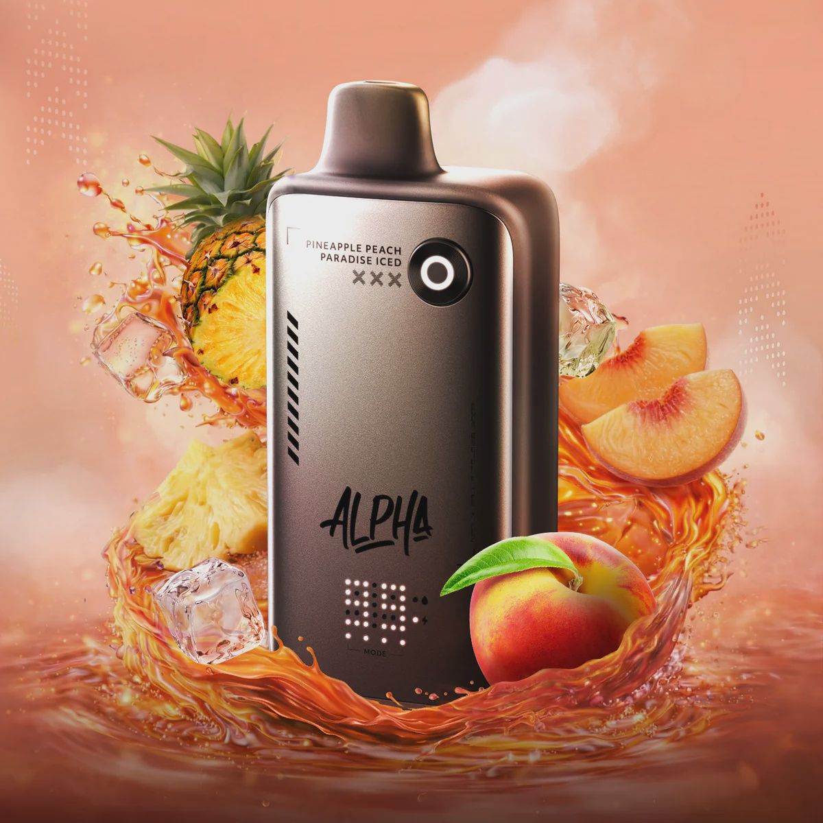 Flavour Beast Alpha - Blended Pineapple Peach Paradise Iced - 80K