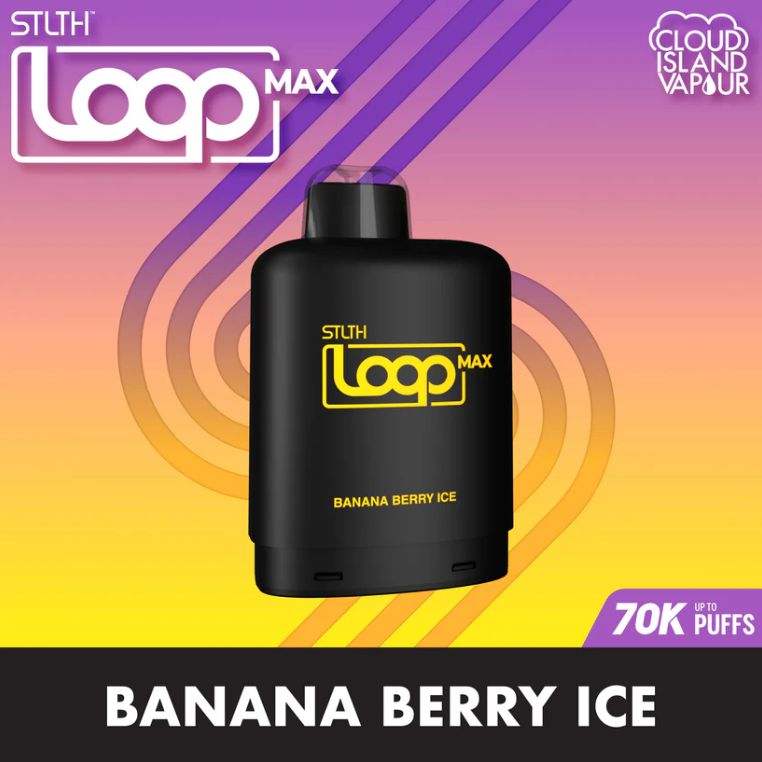 STLTH Loop MAX - Banana Berry Ice - 70K