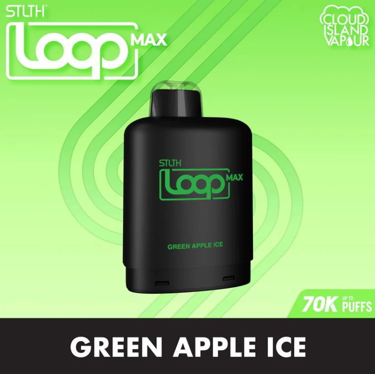 STLTH Loop MAX - Green Apple Ice - 70K