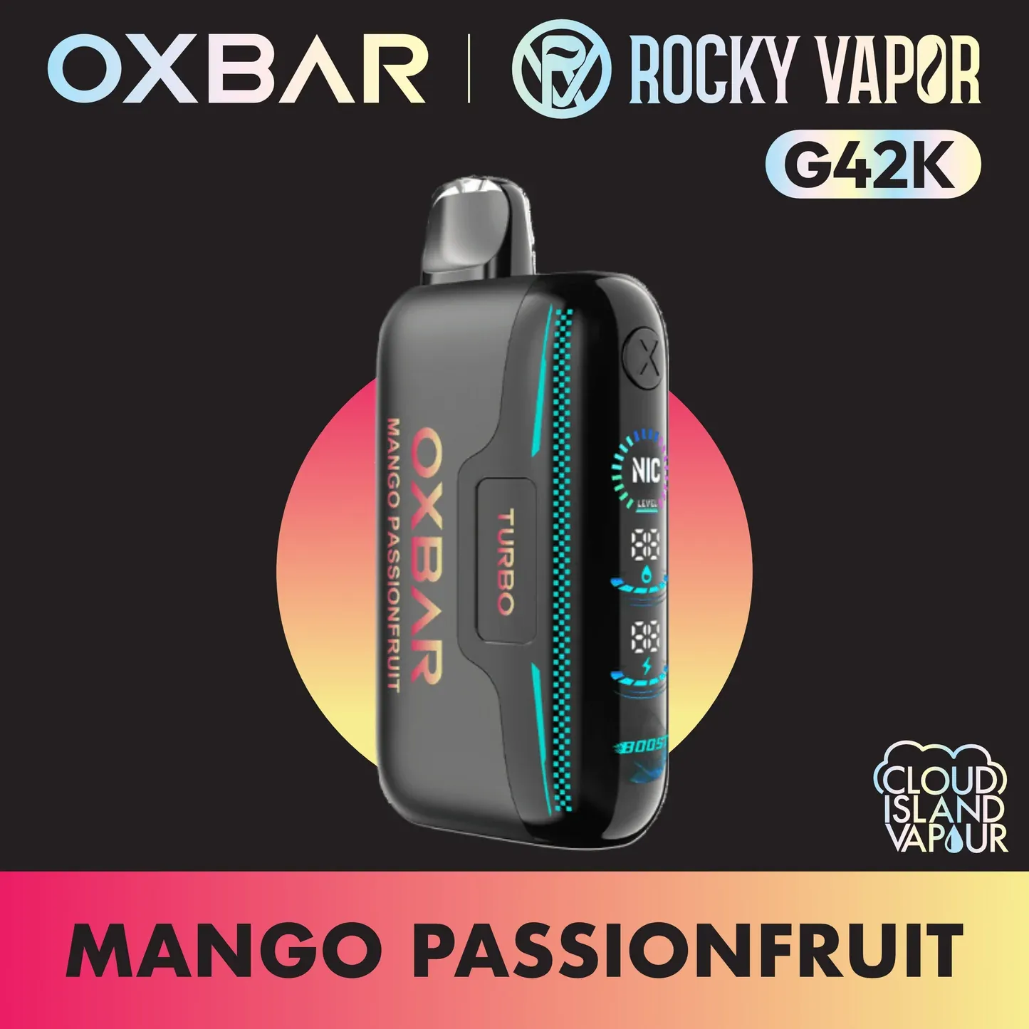OXBAR - Mango Passionfruit - 42K