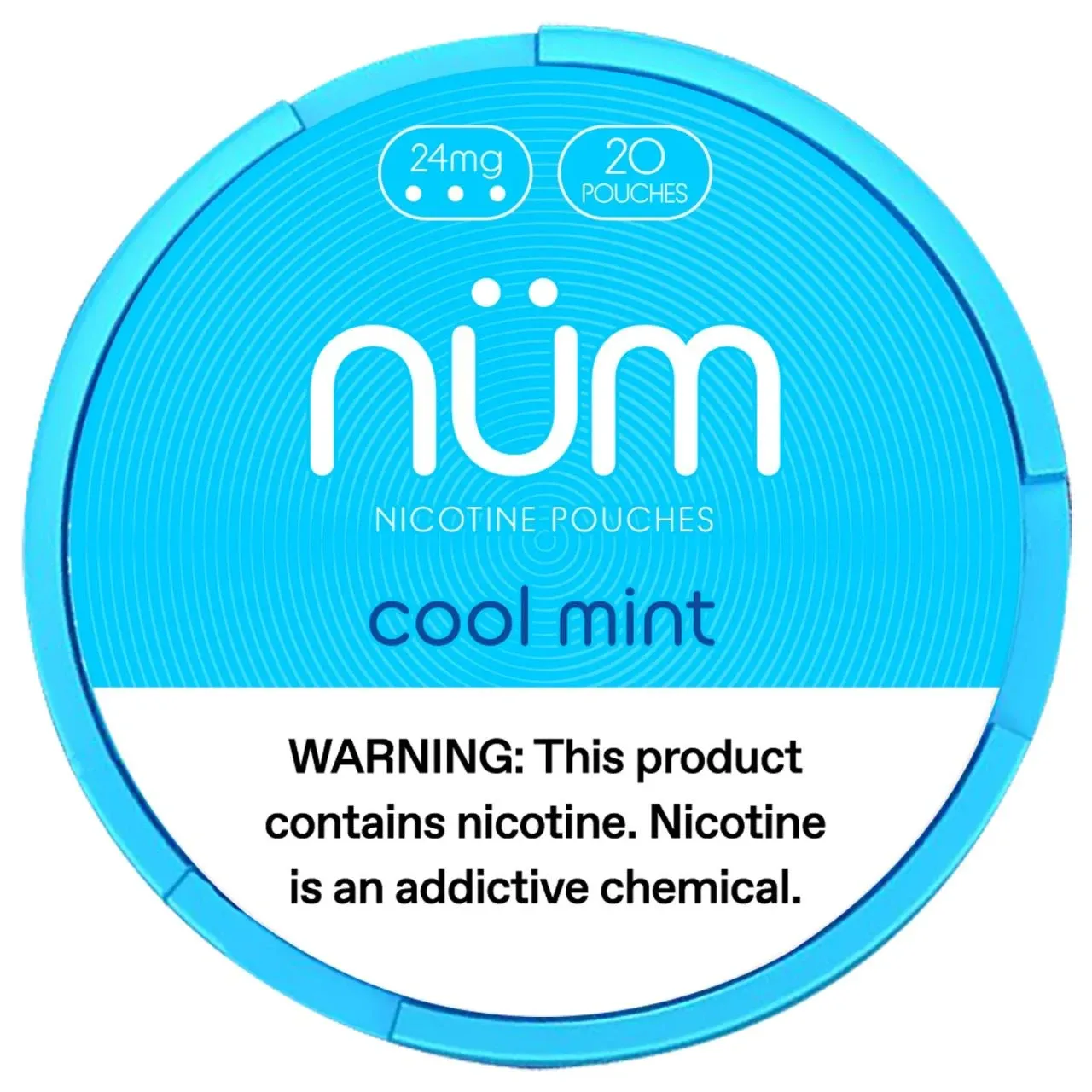 num - cool mint - 24mg