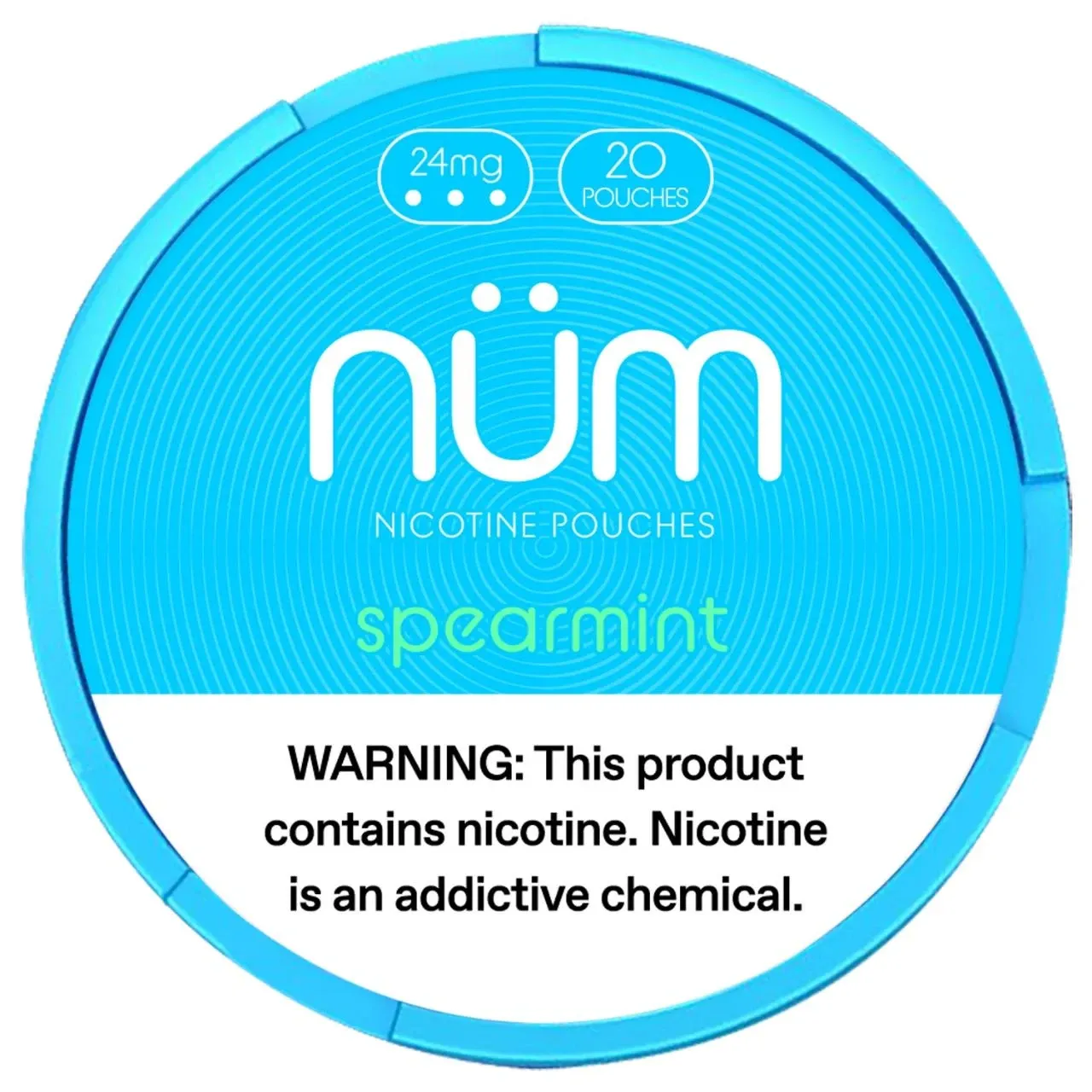 num - spearmint - 24mg