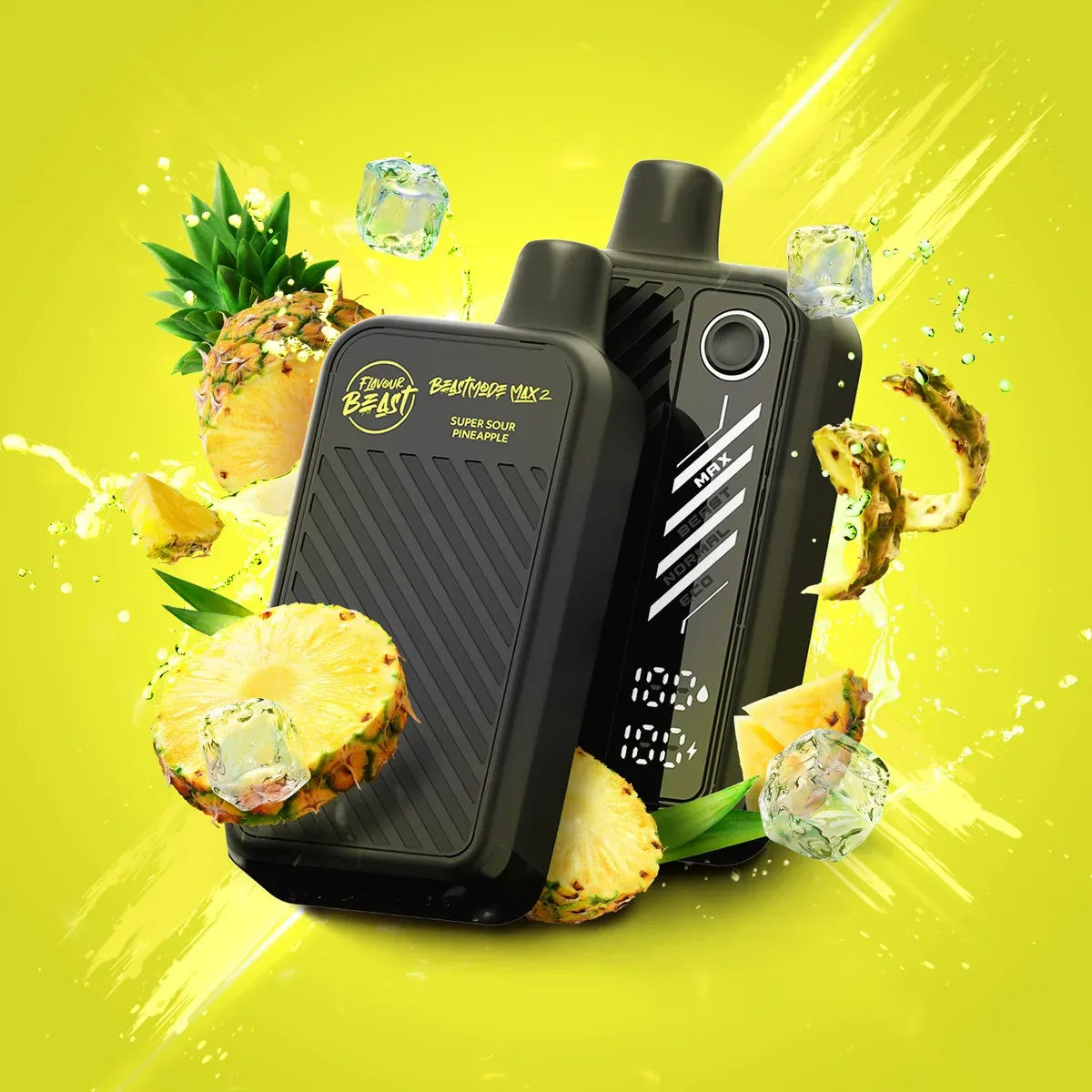 Beast Mode Max 2 - Super Sour Pineapple Iced - 50K