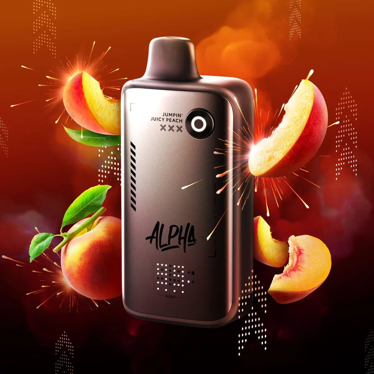 Flavour Beast Alpha 10mg - Jumpin' Juicy Peach - 80K