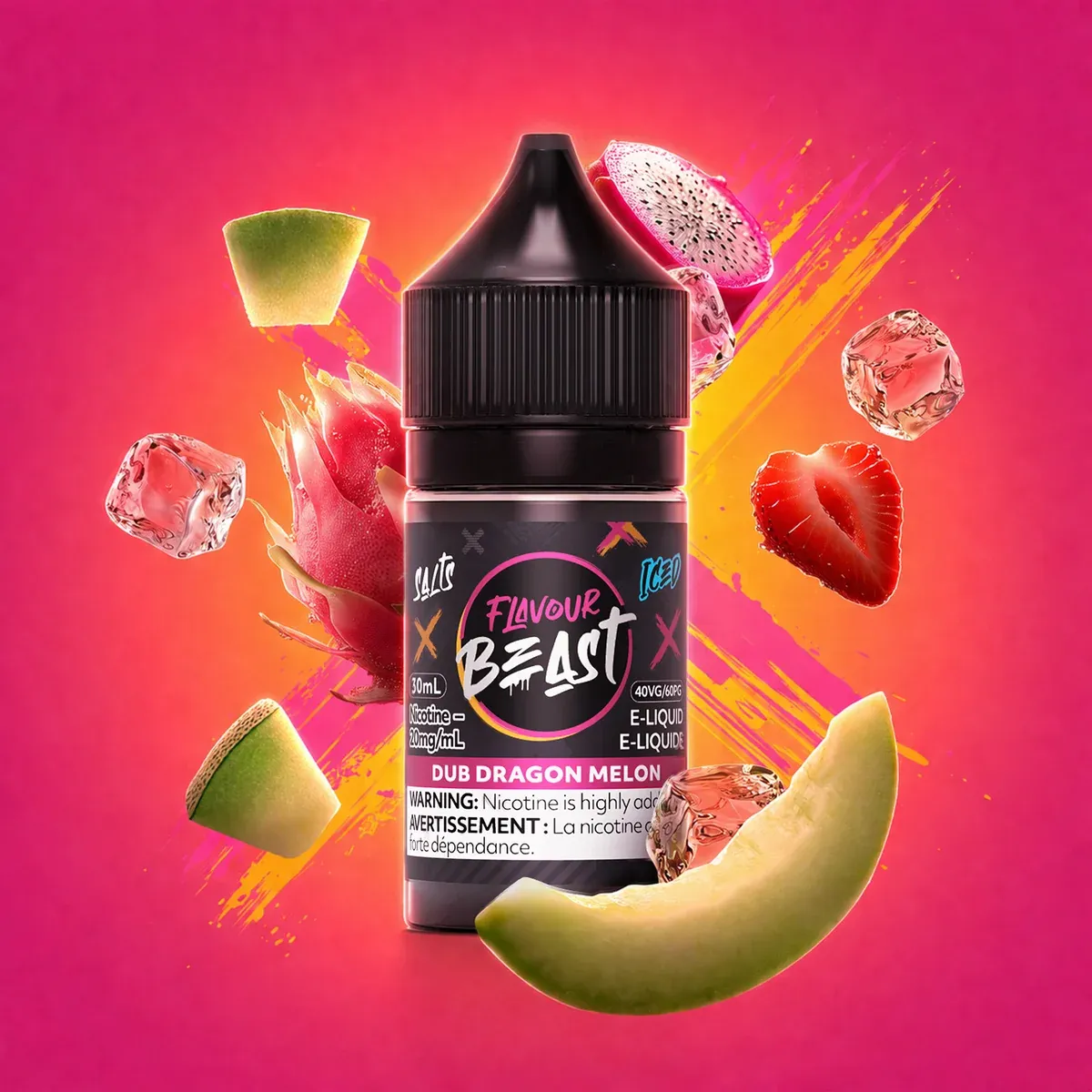 Flavour Beast - Dub Dragon Melon Iced - 20mg/30ml
