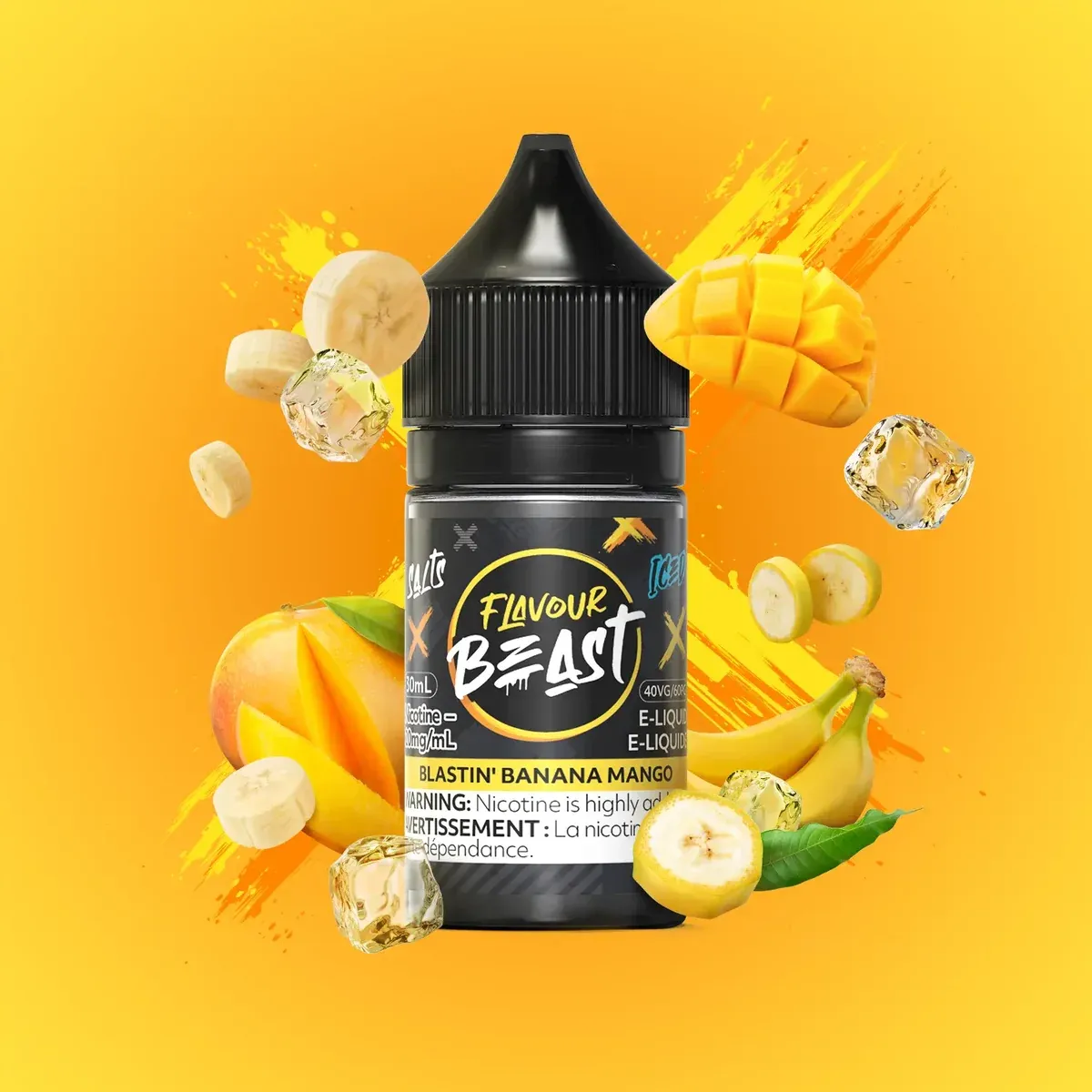 Flavour Beast - Blastin' Banana Mango Iced - 20mg/30ml