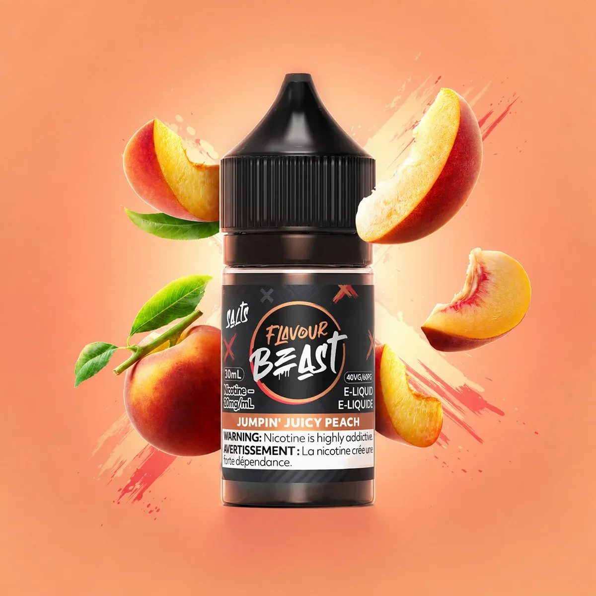 Flavour Beast - Jumpin' Juicy Peach - 20mg/30ml