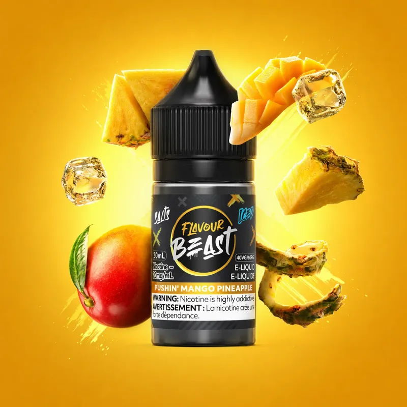 Flavour Beast - Pushin' Mango Pineapple Iced - 20mg/30ml