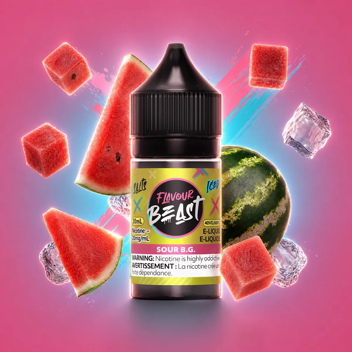 Flavour Beast - Sour B.G. Iced - 20mg/30ml