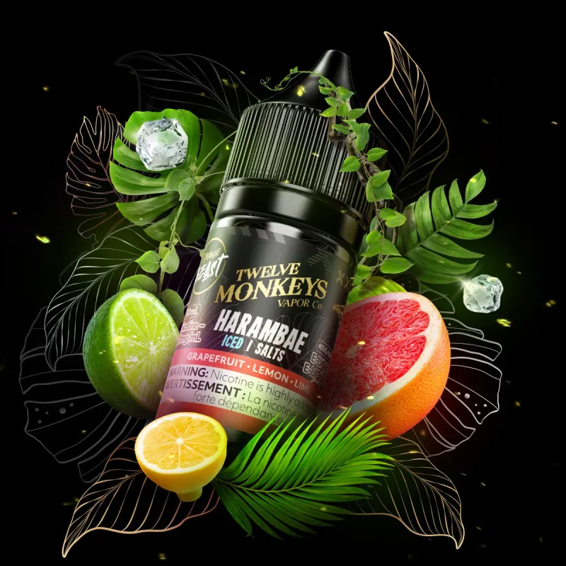 Flavour Beast - Twelve Monkeys Harambae Iced - 20mg/30ml