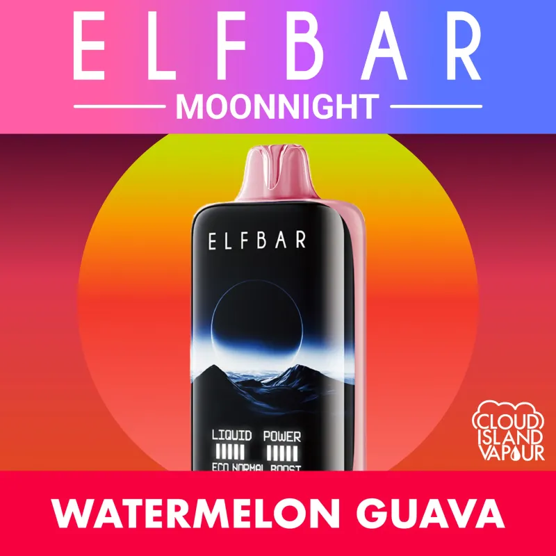 Elf Bar MoonNight - Watermelon Guava - 70K