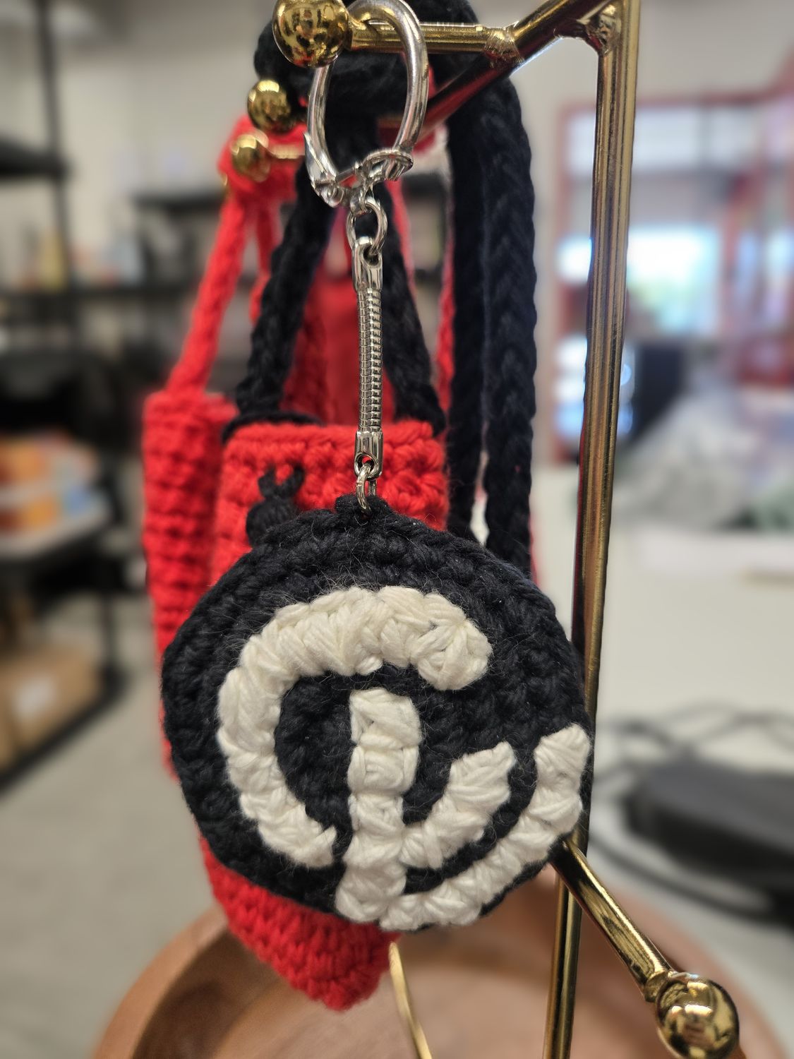 Bex's Pouches - Cloud Lounge Logo Key Chain