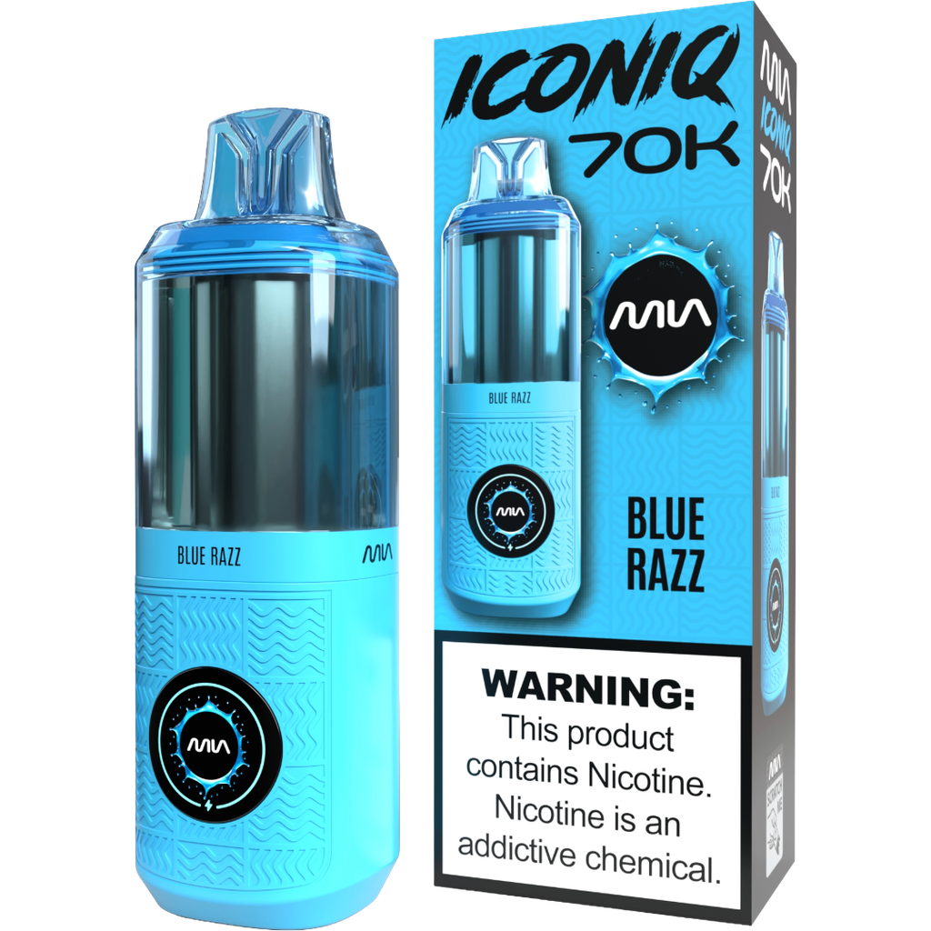 MIA Iconiq 70K - Blue Razz - 5%