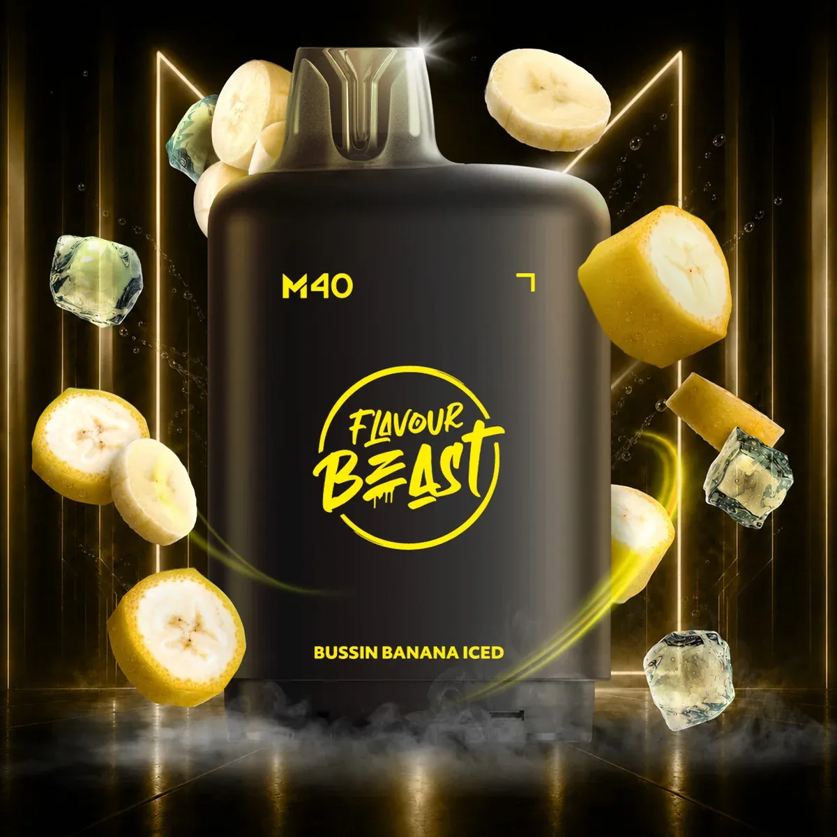 Flavour Beast Level X M40 - Bussin' Banana Iced - 160K
