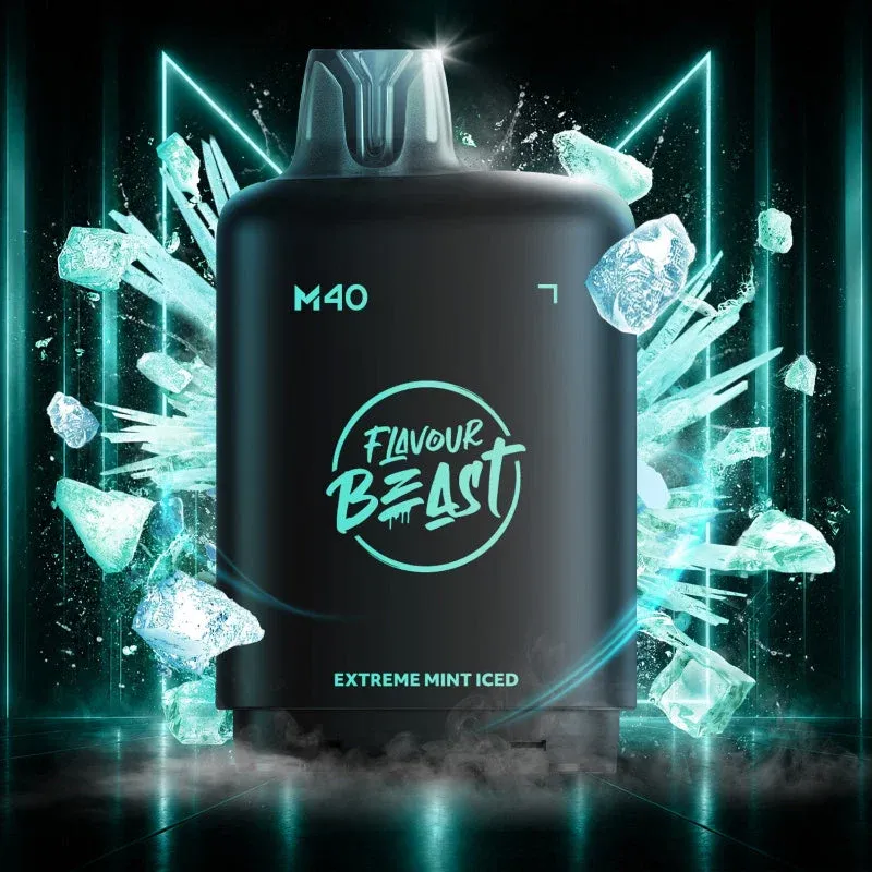 Flavour Beast Level X M40 - Extreme Mint Iced - 160K