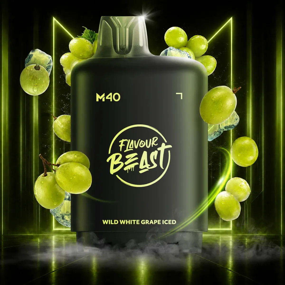Flavour Beast Level X M40 - Wild White Grape Iced - 160K