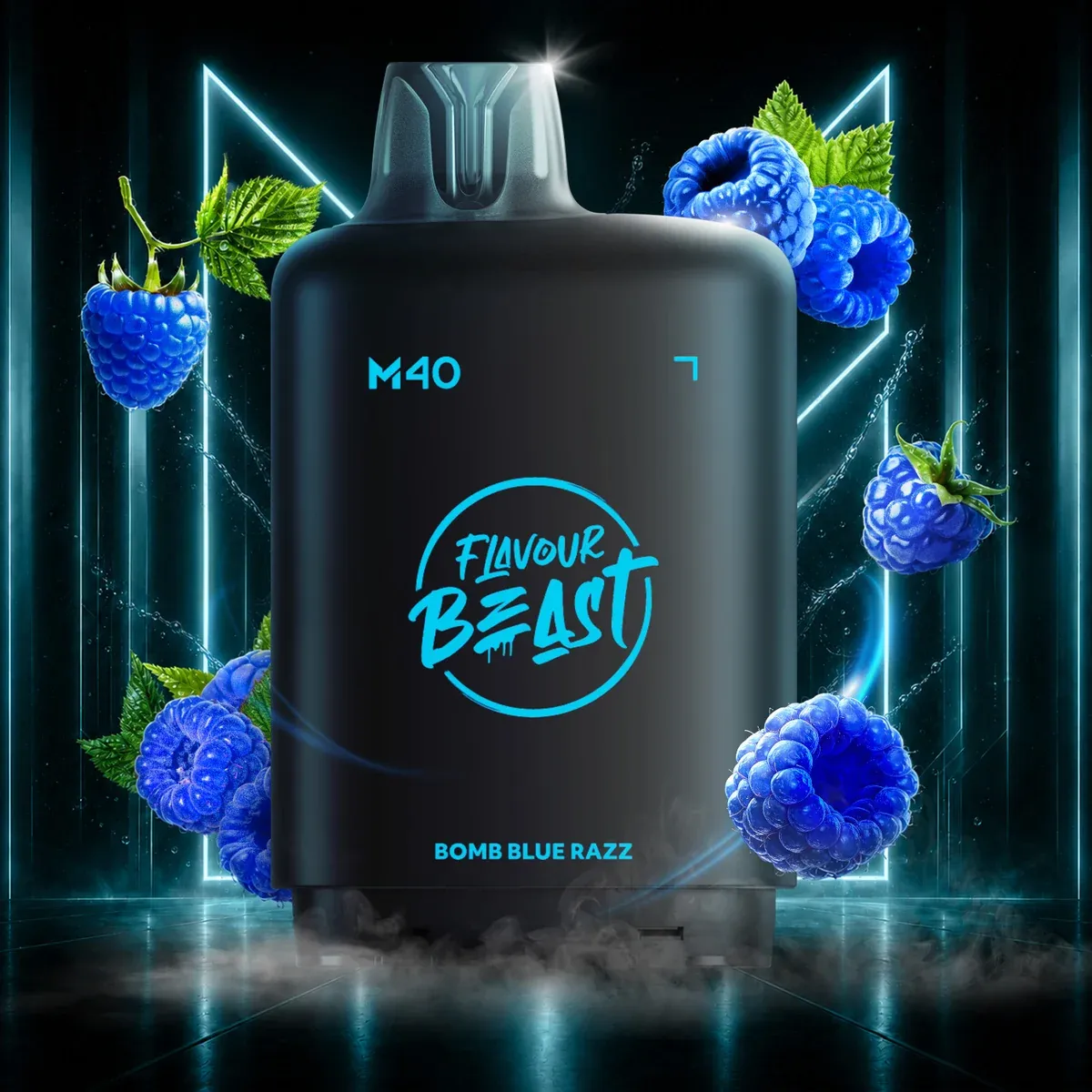 Flavour Beast Level X M40 - Bomb Blue Razz - 160K