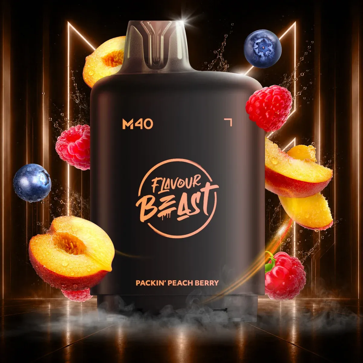 Flavour Beast Level X M40 - Packin' Peach Berry - 160K
