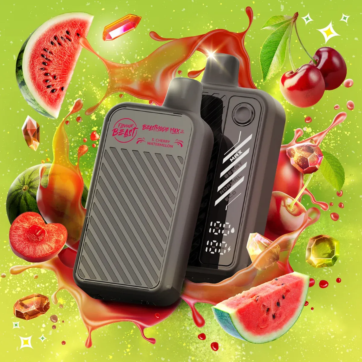 Beast Mode Max 2 - Gushin' Sour Cherry Watermelon - 50K