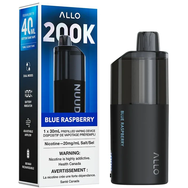 ALLO NUUD - Blue Raspberry - 200K