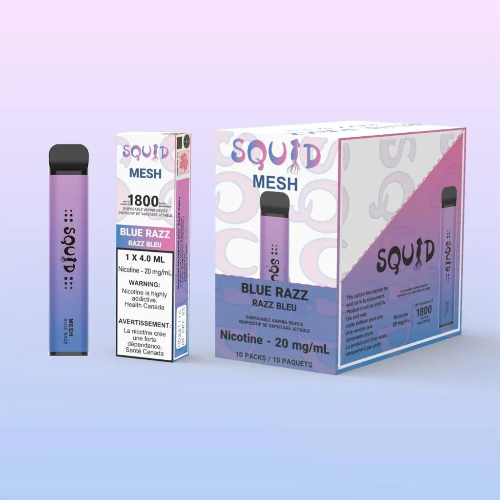 Squid - Blue Razz - 1800