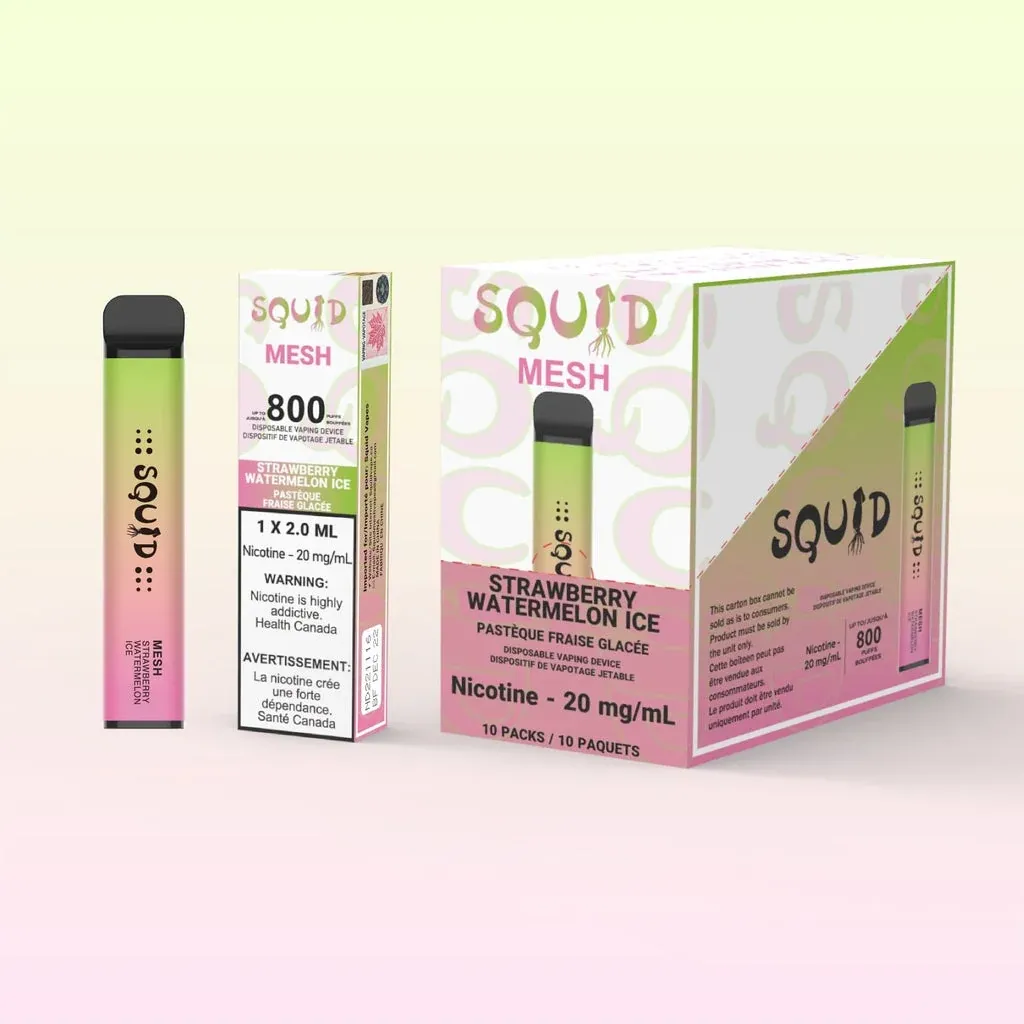 Squid - Strawberry Watermelon Ice - 1800