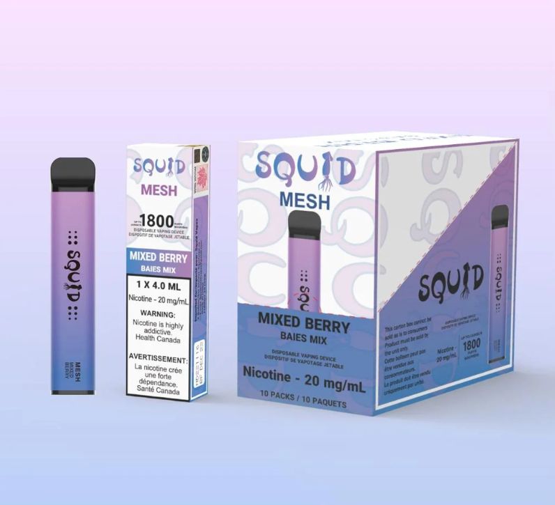 Squid - Mixed Berry - 1800
