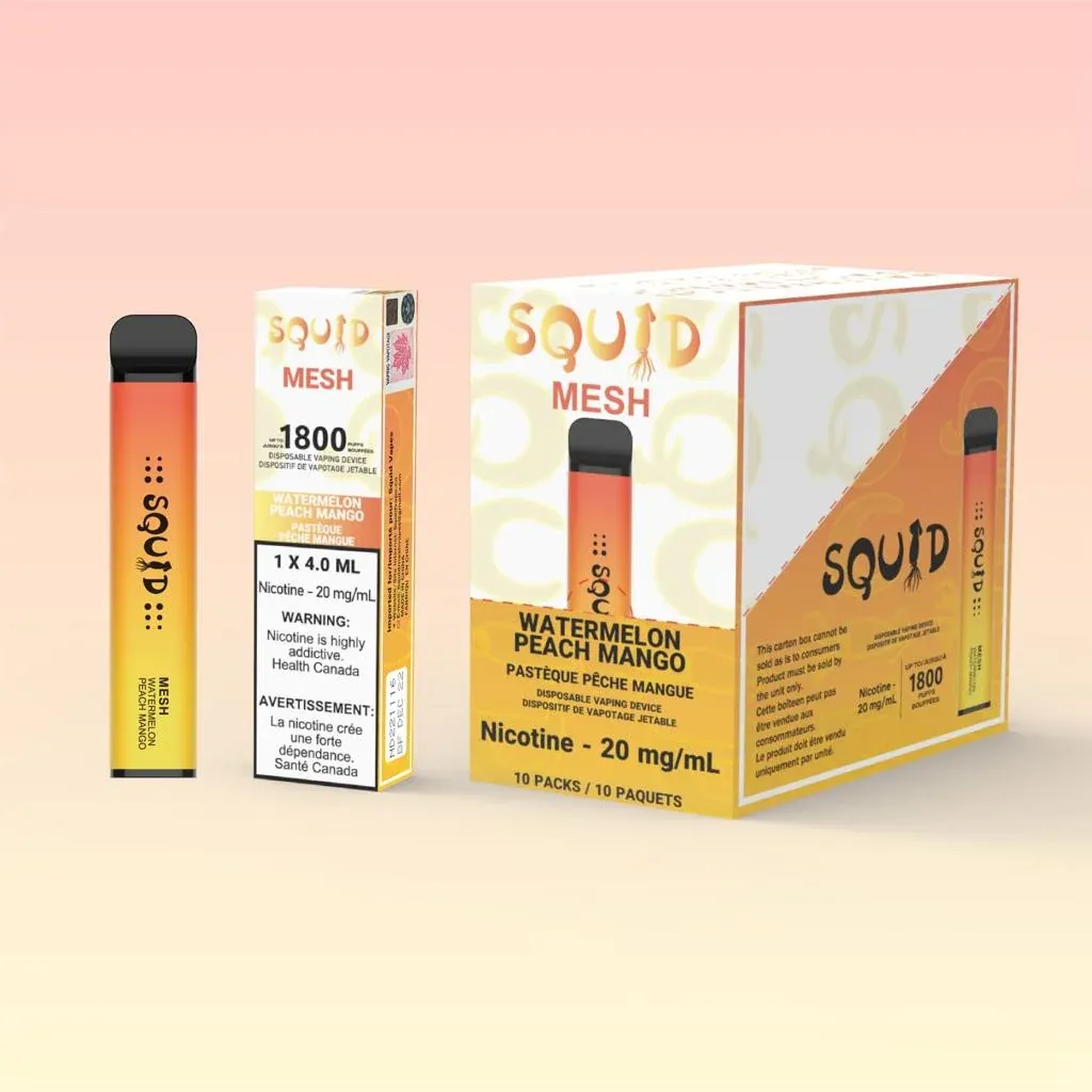 Squid - Watermelon Peach Mango - 1800