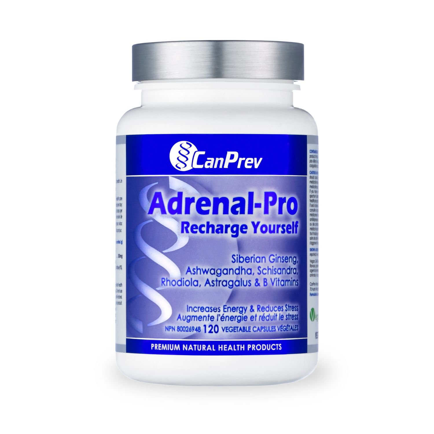 CanPrev Adrenal-Pro Recharge Yourself  120 caps